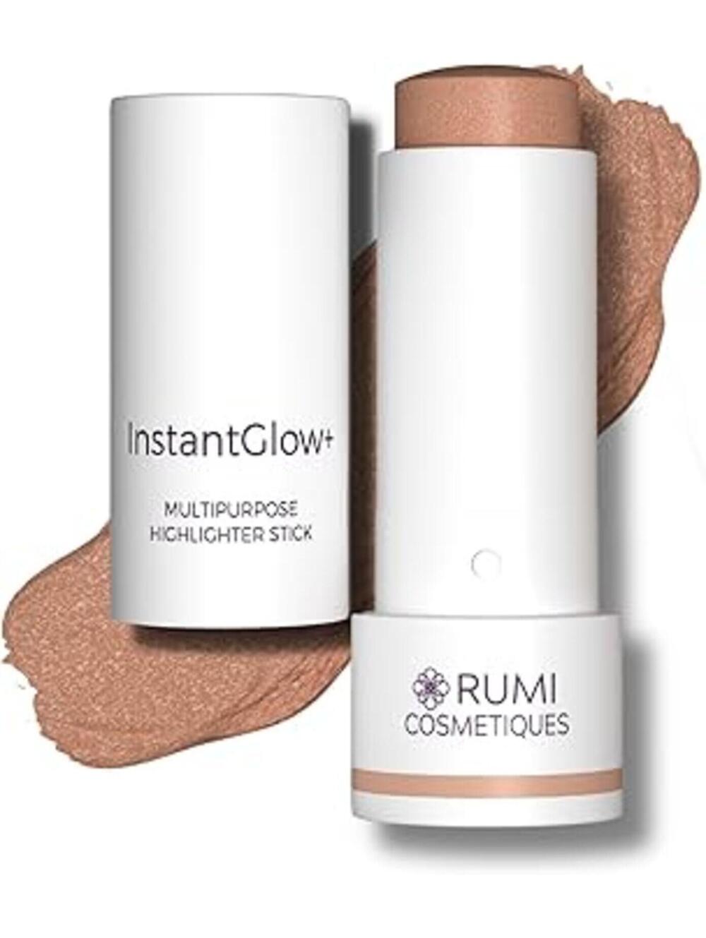 2/$30✨ Rumi InstantGlow+ Highlighter Stick Multipurpose Glow Makeup NIB Sealed